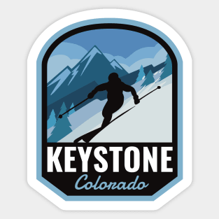 Keystone Colorado Ski Mountain Sticker